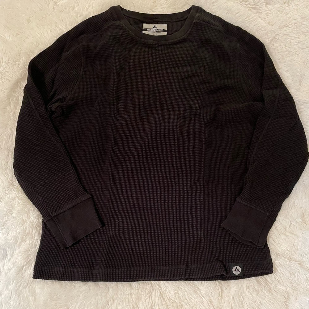 American Giant Men’s XL Waffle Crew NEW